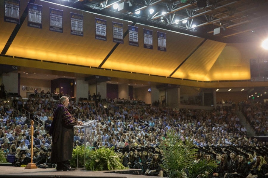 Commencement marks a new journey for more than 400 graduates on Dec. 15